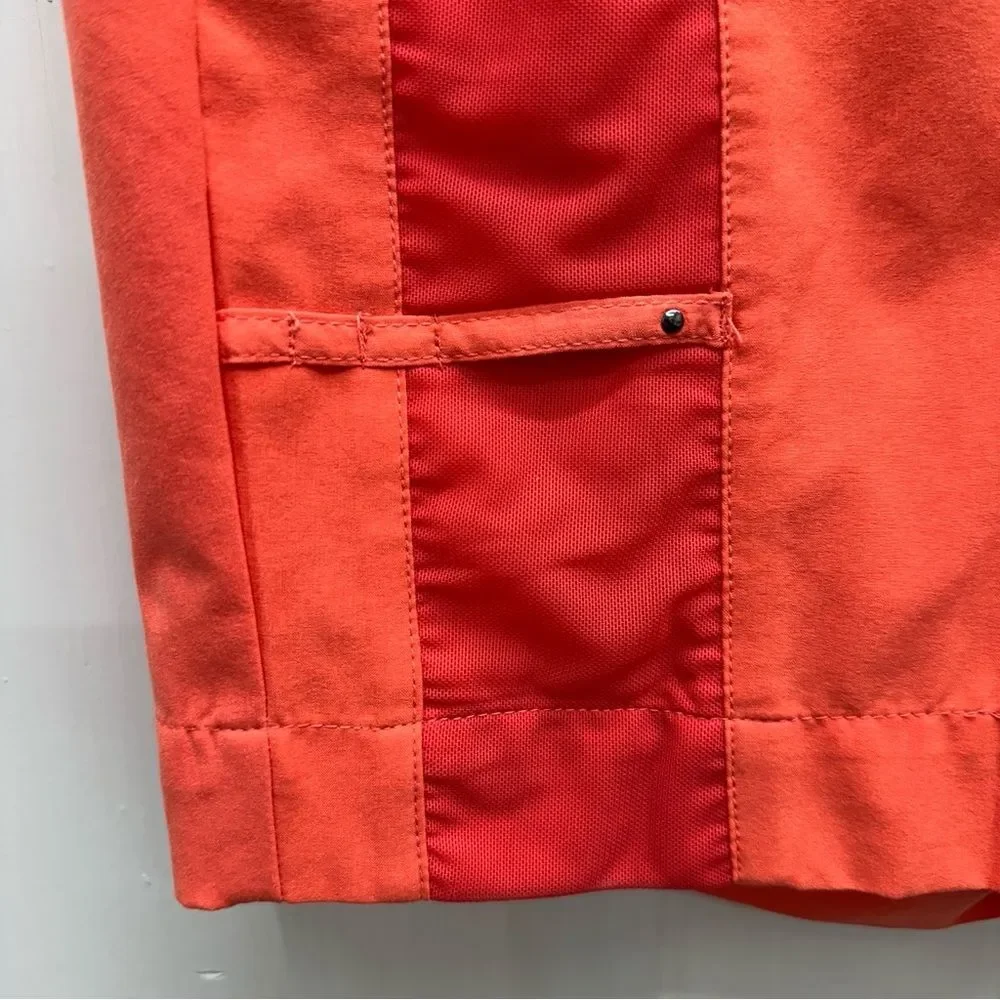 Tail peach‎ coral Bermuda golf shorts women's 8 various pockets